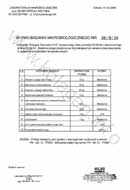 Wyniki Badania Mikrobiologicznego